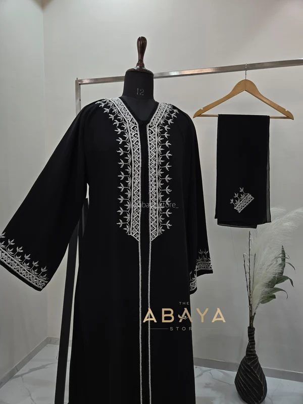 Premium Grace Black Burqa